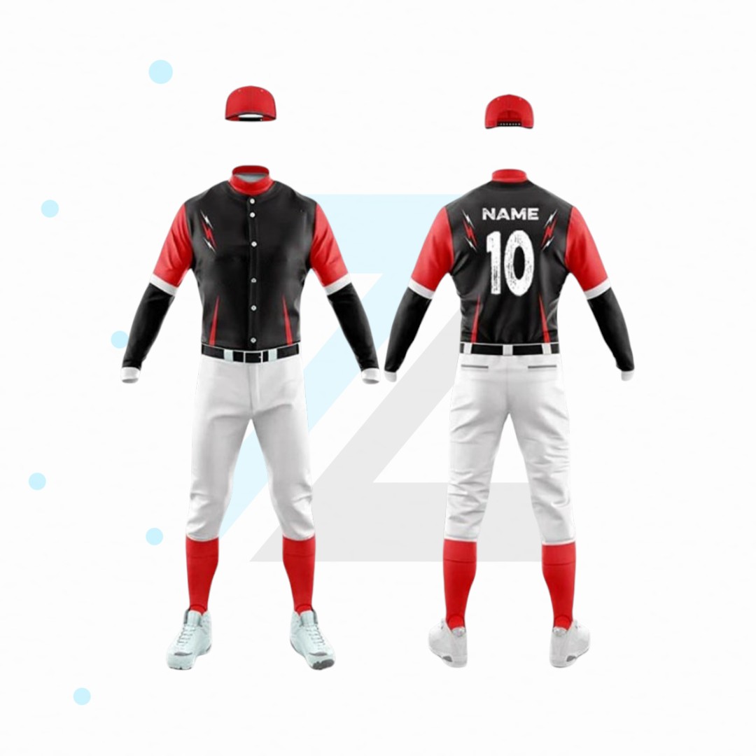 StrikeZone Pro Baseball Uniform | Custom Field Jersey & Performance Pants | Professional Game Wear angle 2